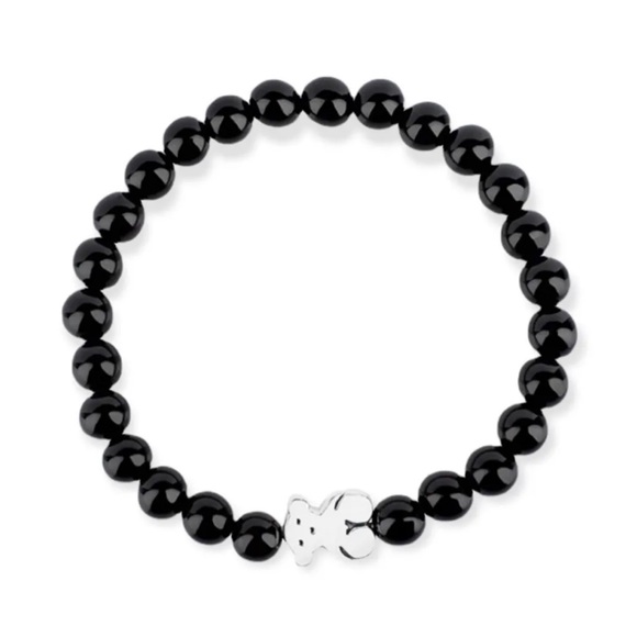 TOUS Black Onyx Bear Bracelet - Picture 2 of 6